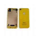 tapa de bateria Iphone 4s amarilla